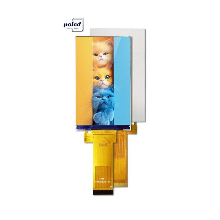 Polcd 4 Inch RGB 24bit Interface High Brightness 4 Inch TFT LCD Display with 480*800 ST7701S