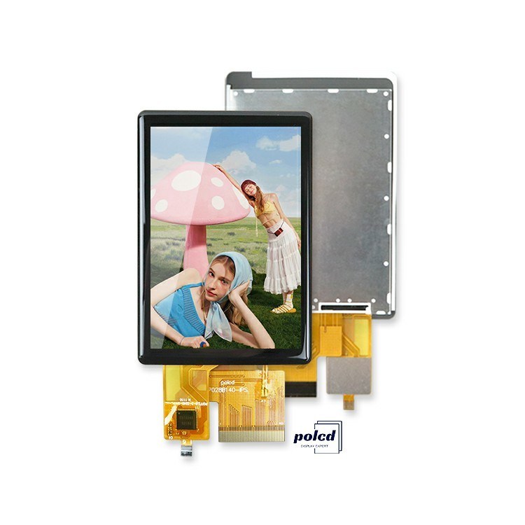 Polcd Hoge helderheid 500nit 2,8 inch LCD scherm 240x320 RGB interface IPS CTP Capacitive Touch TFT Display