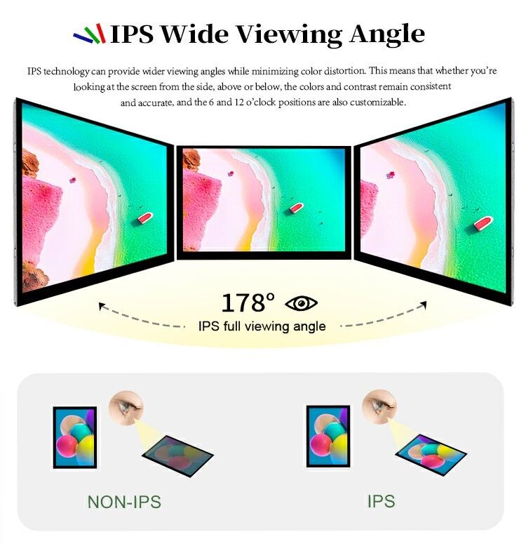 Polcd High Luminance 500nit 2,8 inch LCD scherm 240x320 IPS alle hoeken CTP Capacitive Touch TFT Display