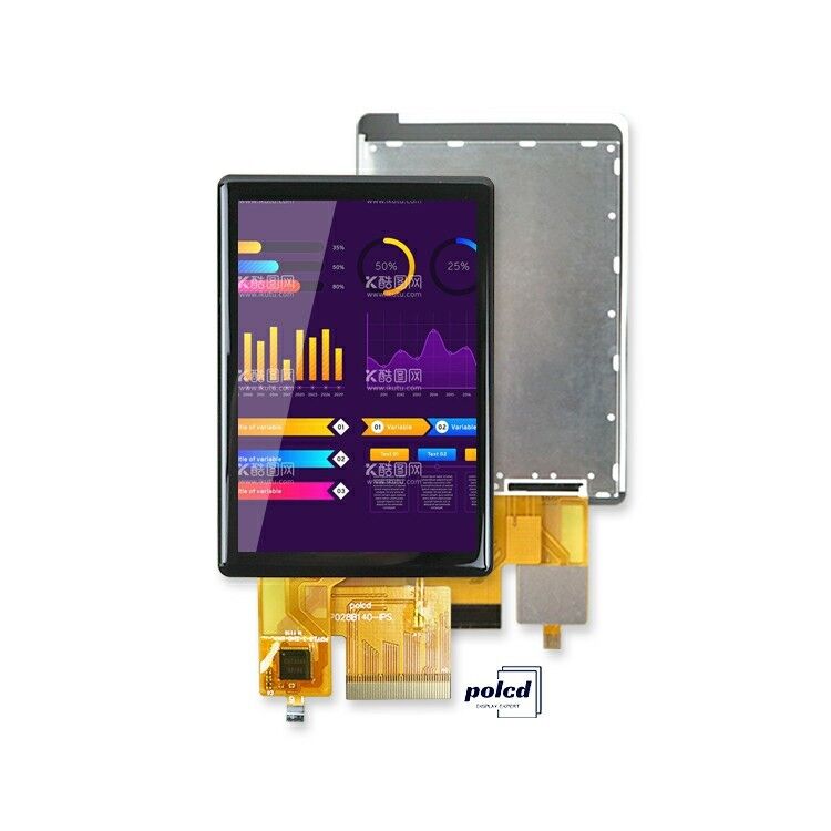 Polcd 2,8 inch TFT Touch LCD Display Module 240*320 RGB Interface Kleuren Touch Klein Scherm