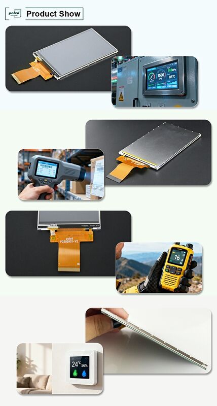 Polcd 3,95 inch 320*480 LCD Display RGB Interface ILI9488 40pin TFT Transmissive LCD Module