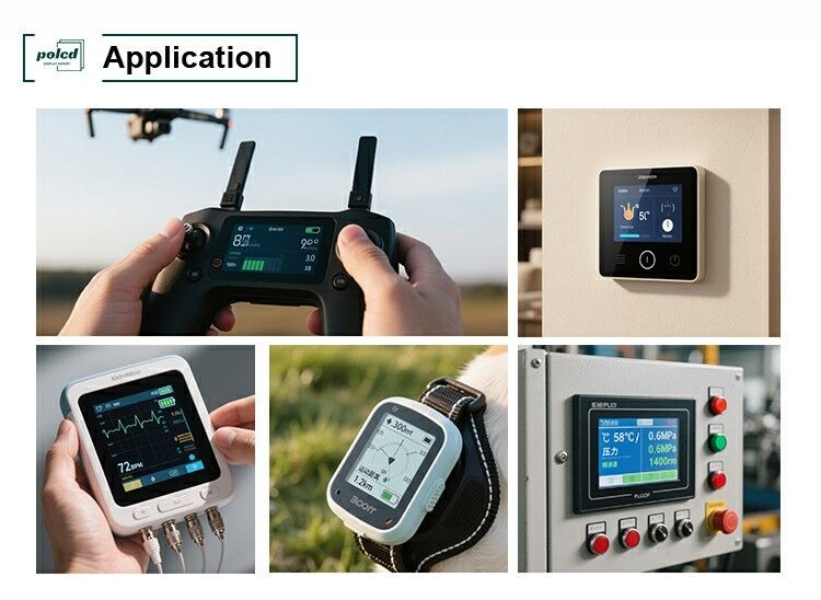 Polcd 2,31 inch 320x240 Tft-display RGB 18-bits TFT-display met hoge helderheid