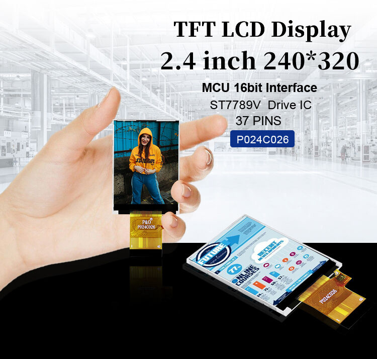 Polcd 320 Nit 2,4 inch LCD Tft Display ST7789V 240x320 Resolutie Lcm Scherm