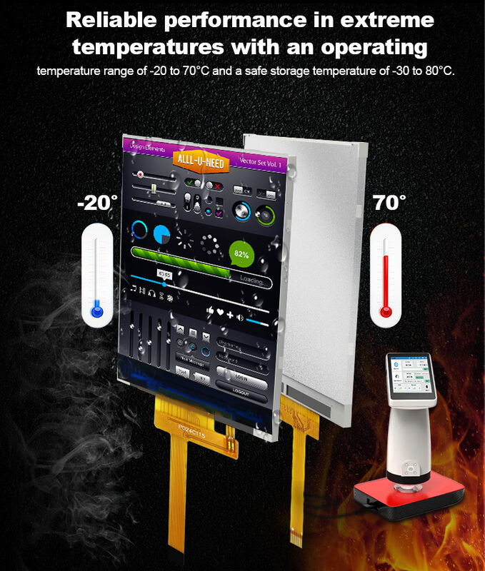 Polcd 260 Nit HD TFT Display 240X320 4-draads SPI-interface 2,4 inch TFT LCD