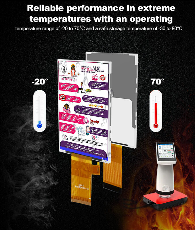 Polcd 2,8 inch 240*320 Transflectioneel LCD-scherm ST7789T3 Mcu Spi Interface 2,8