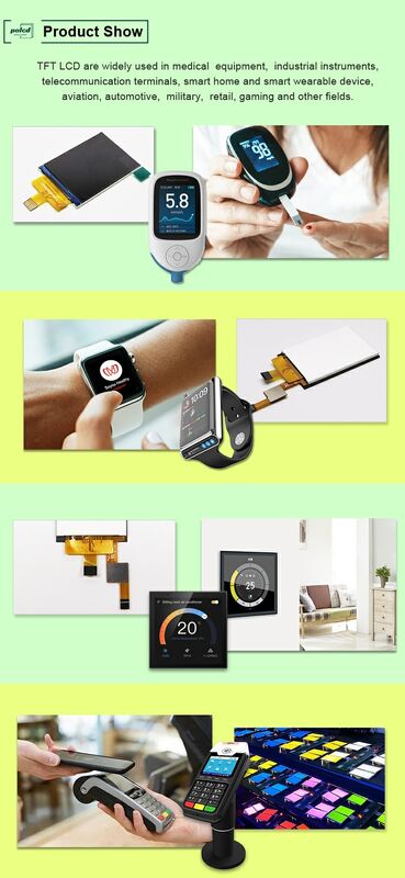 Polcd Factory 2 inch LCD-module 240x320 260cd/m2 Helderheid ST7789V schijf ic TFT-display