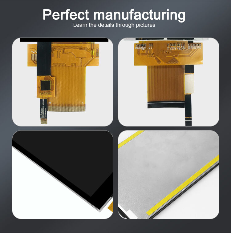 Polcd 3.97 inch 480*800 Resolutie 50pin High-Brightness MCU interface Touch TFT LCD Display Module