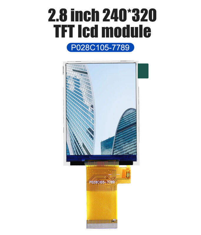 Polcd 2,8 inch microdisplay Hoogwaardig Tft-scherm 16 bit MCU SPI-interface Smart LCD-module