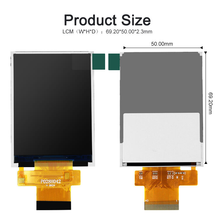 Polcd 2,8 inch LCD-schermpaneel 240*320 MCU SPI-interface ILI9341V TFT LCD-module display