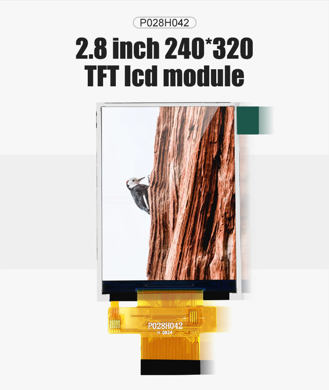 Polcd 2,8 inch LCD-schermpaneel 240*320 MCU SPI-interface ILI9341V TFT LCD-module display