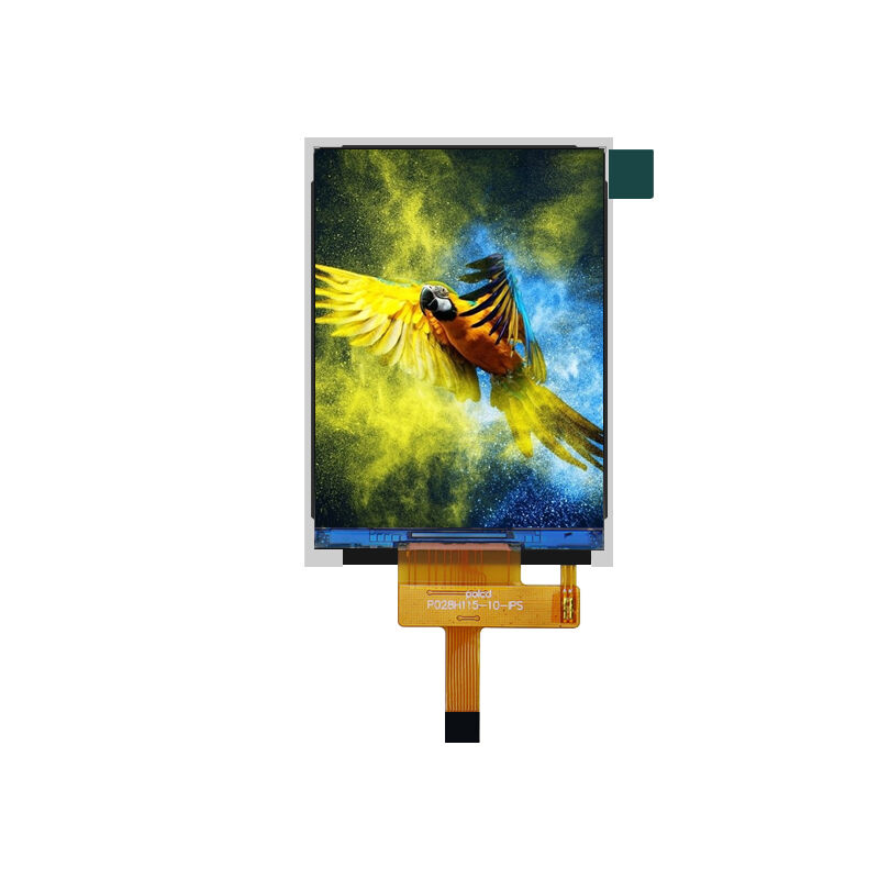 Polcd 2.8' TFT LCD aanpassen Kleurpaneel Scherm 240*320 Resolutie 260 nit IPS LCD Display