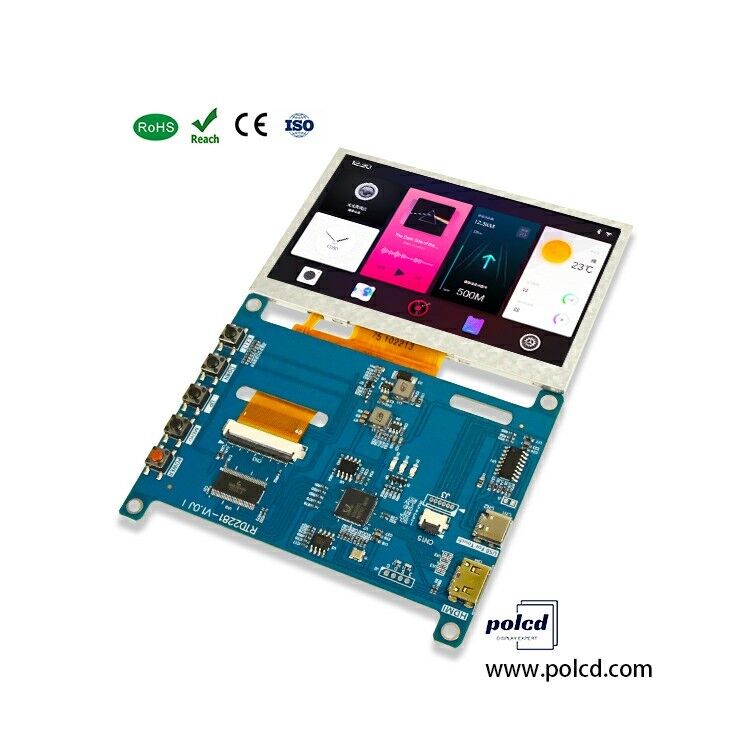 Polcd RTD2281 Multifunctionele Raspberry Pi Display Screen Universele LCD Driver Board 4,3 inch 5 inch H-DMI USB Controller Board