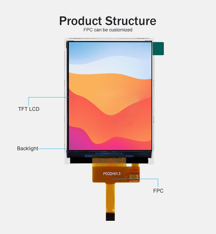 Polcd 3,2 inch 240x320 LCD-module Display Spi interface TFT-paneel ST7789V 3,2 'LCD-scherm