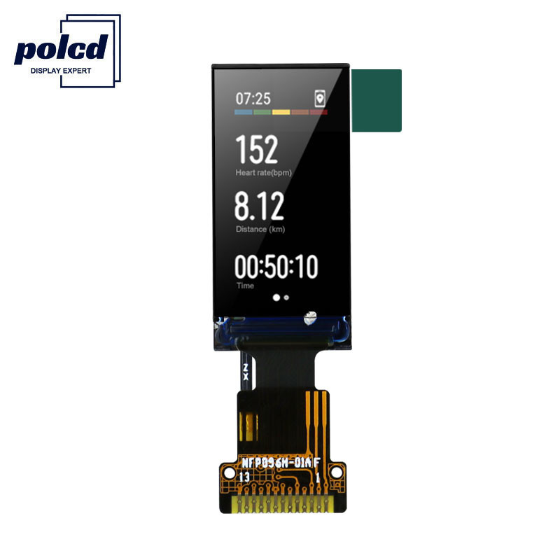 Polcd 80x160 Pixels 0.96 Tft Display 1.5mm TFT LCD Module 400 Nit