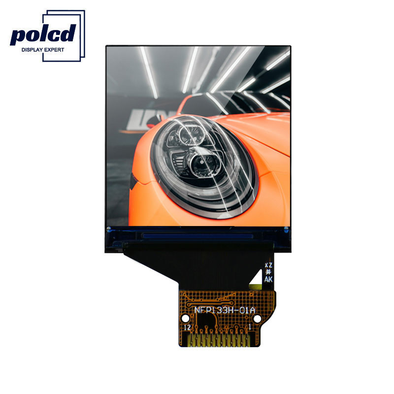 Polcd 1,33 Duim 12 Speldlcd Vertoning 4 Draadips 240x240 ST7789V RGB Verticale Streep