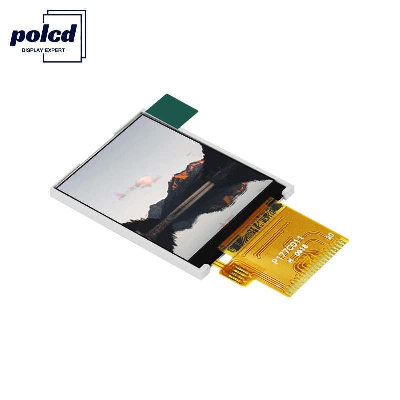 Polcd 1,77 inch Tft 128 * 160 kleuren 262K RGB LCD-scherm normaal zwart