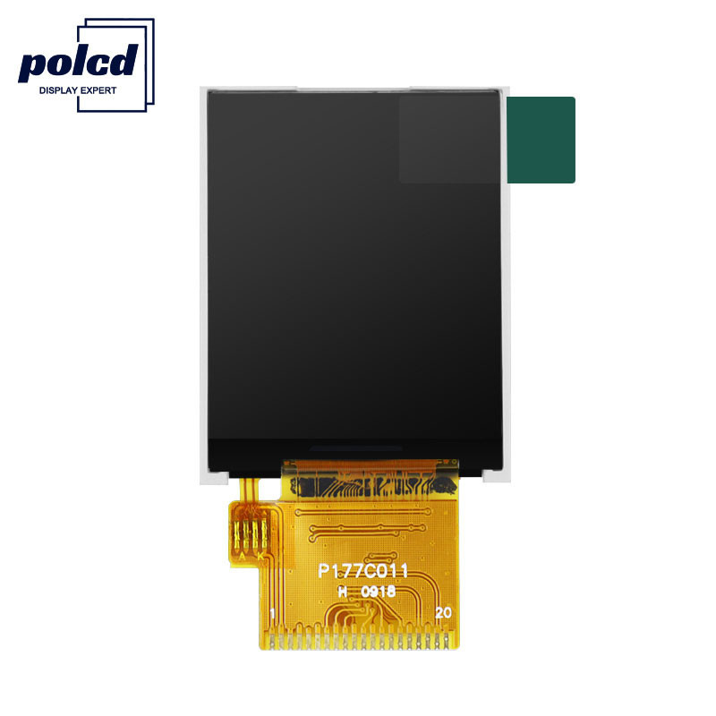 Polcd-resolutie 128 * 160 1,77 Tft Lcd ST7735S TFT LCD-display voor commercieel gebruik