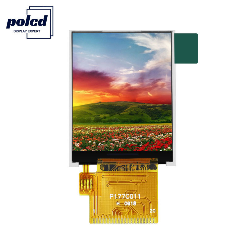 Polcd-resolutie 128 * 160 1,77 Tft Lcd ST7735S TFT LCD-display voor commercieel gebruik