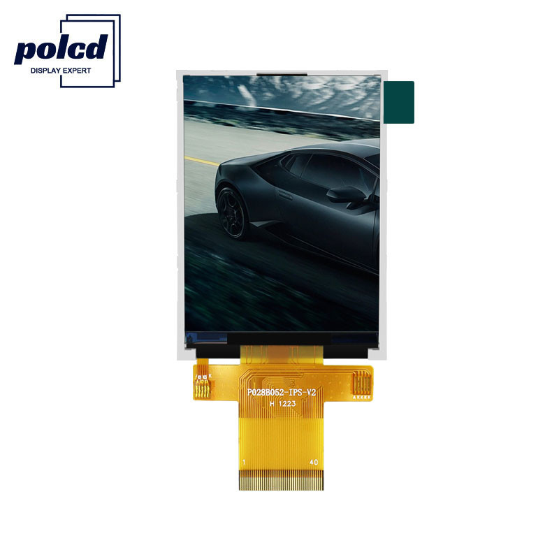 Polcd RoHS Klein Tft-scherm 18 BIT 2,8 inch Tft-scherm 240x320 pixels