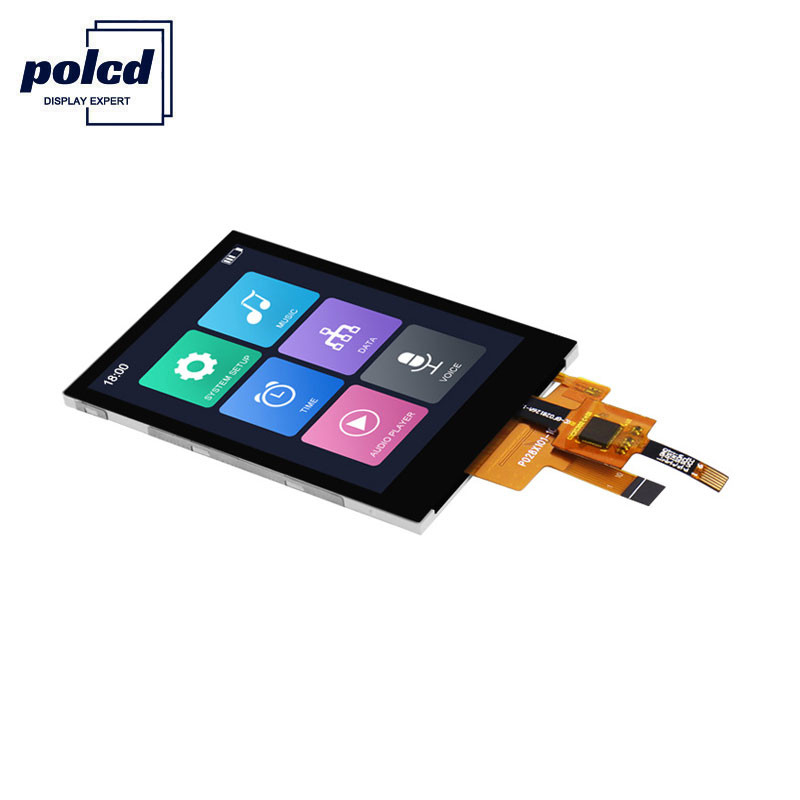 Polcd 300 Nit TFT Capacitief touchscreen RoHS 2,8 inch Tft Touch Shield