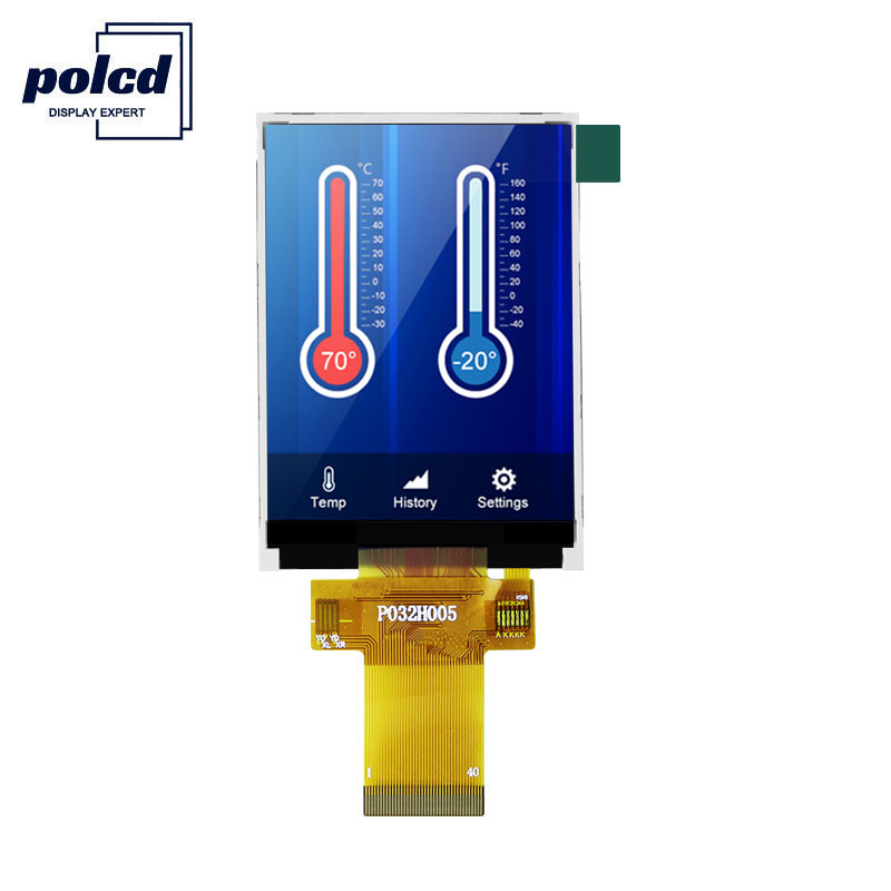 Polcd 350cd/M 3,2-inch Raspberry Pi-display ILI9341V in zonlicht afleesbaar lcd-display