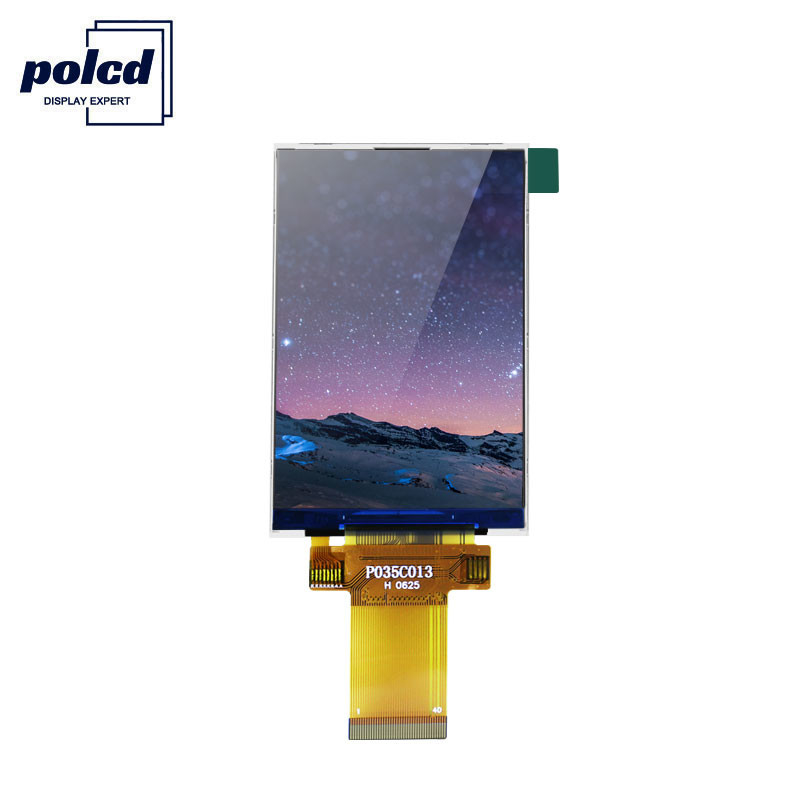 Polcd 8080 MCU 16 Bit 3.5 Tft Lcd-scherm 320x480 TFT LCD Display 73.44Mm
