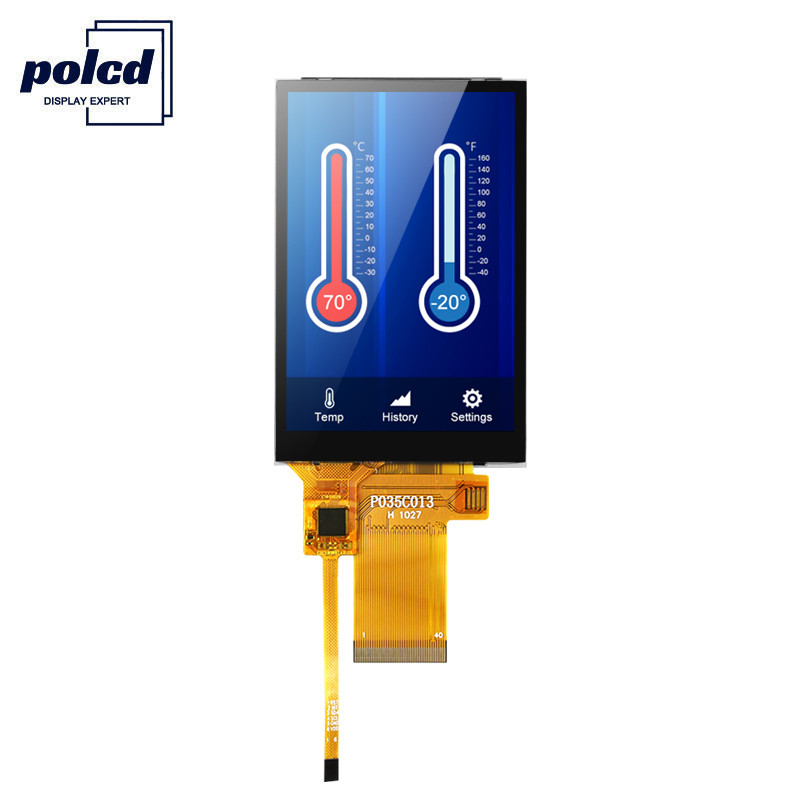 Polcd 450 Nit 3,5 Tft-display 16 bit 320X 480 LCD Touch Panel RoHS