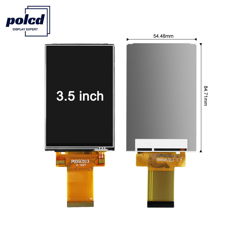 Polcd ILI9488 3,5 Tft Lcd-scherm 8080 MCU 16-bits TFT-resistief touchscreen