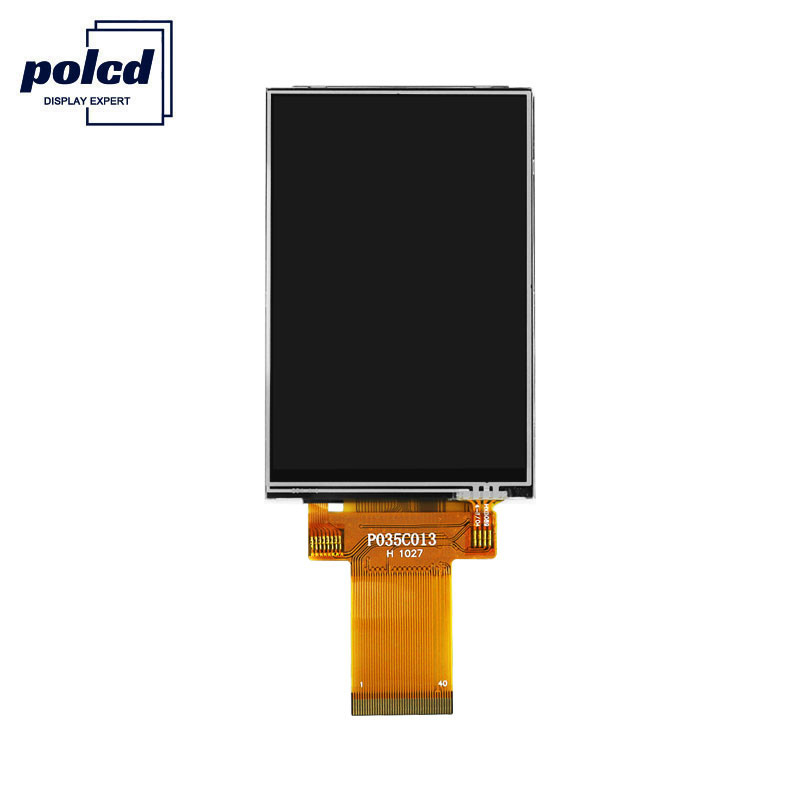Polcd 8080 MCU 320X480 Lcd 3.5 Inch 450 Nit TFT Touchscreen 12 0'CLOCK