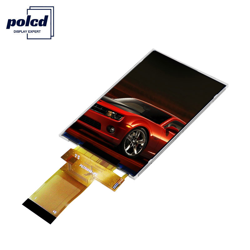 Polcd 350 Nit 800X480 5 Duimips Vertoning 18 BIT RGB Ips Tft Vertoning 153 * 153 Um