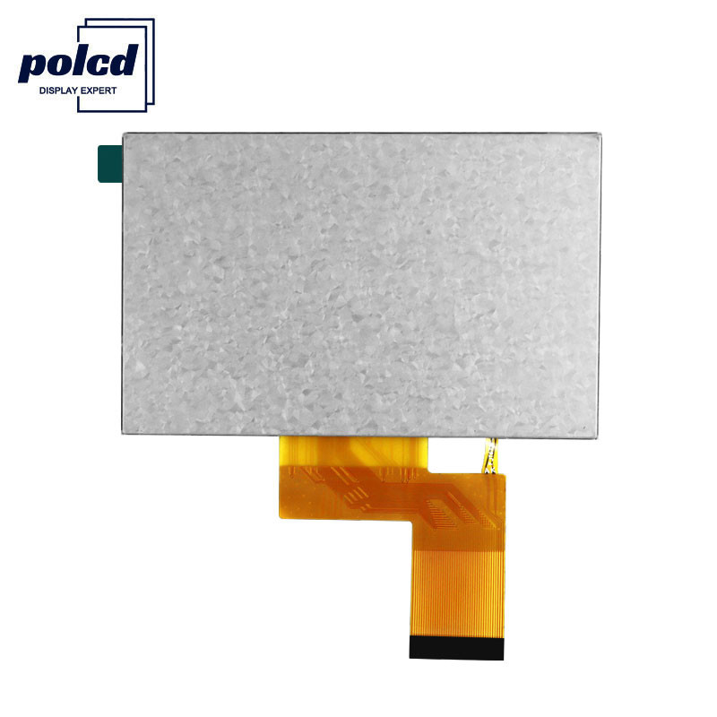 Polcd 24 Bit RGB Lcd 4,3 Inch 800x480 TFT LCD Display 53.86mm Industrieel
