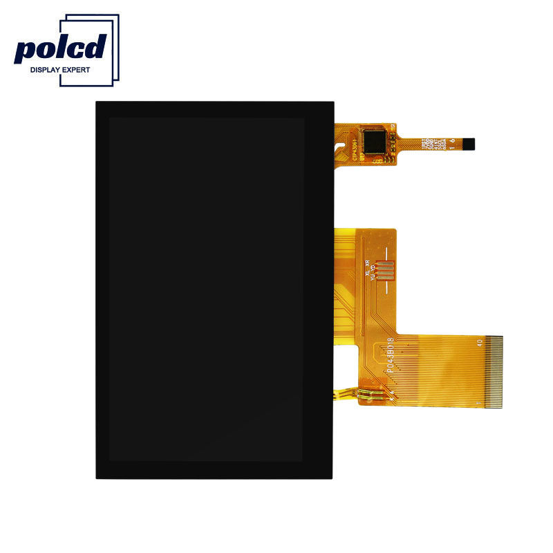 Polcd Pixel 800x480 Tft Capacitieve Touch RGB 24 Bit 4.3 Tft Lcd Touch Screen