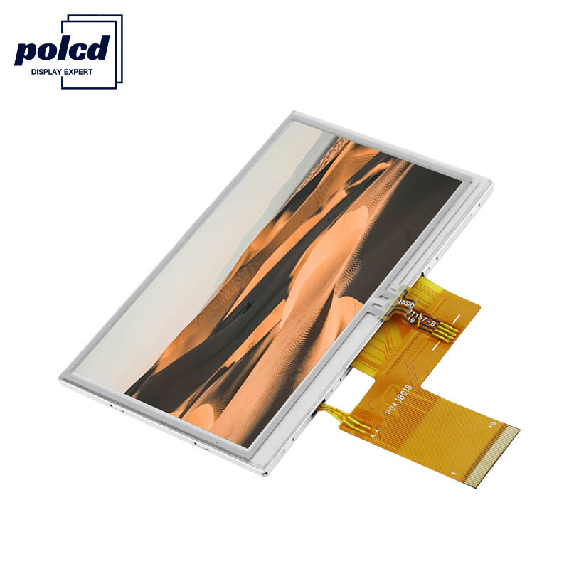 Polcd 800X480 Lcd Tft 4.3 Inch 280 Q38 Nit Raspberry Pi Touchscreen