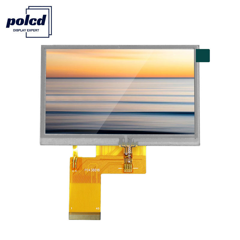 Polcd ST7262E43 4,3 inch Hdmi LCD 800x480 Touch Display Panel RGB 24 Bit