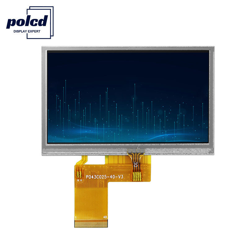 Polcd ST7262E43 4,3 inch lcd-scherm 480X272 touchscreen lcd 6 uur