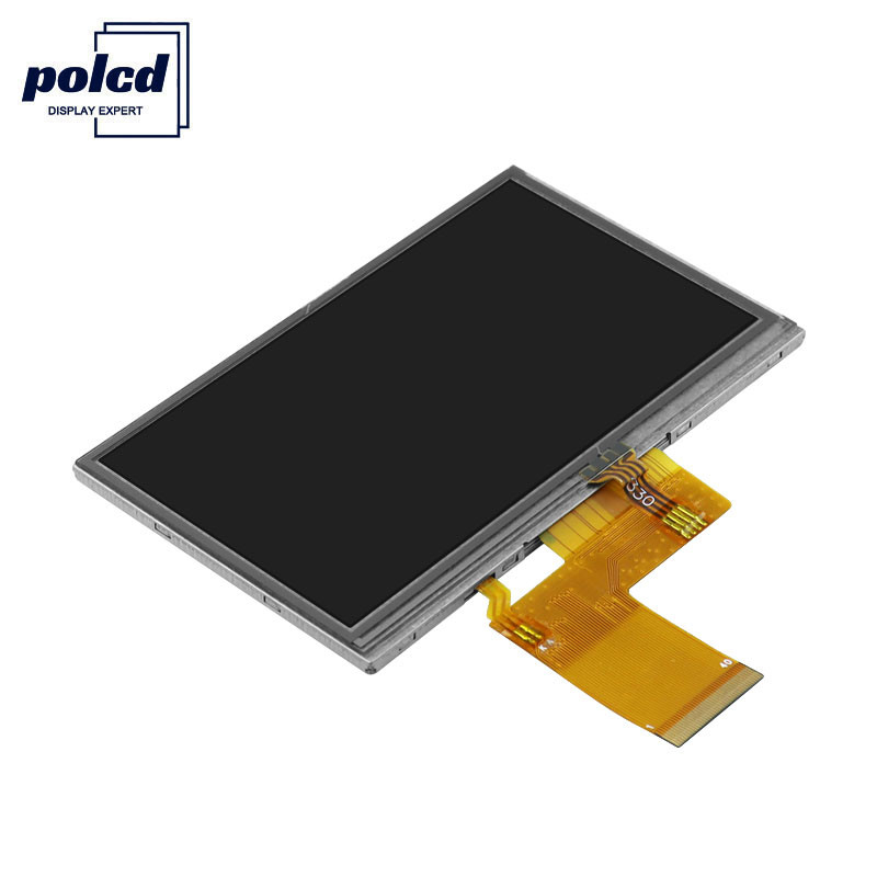 Polcd RGB 24-bits 4,3 inch Tft LCD-display 480x272 industrieel aanraakscherm