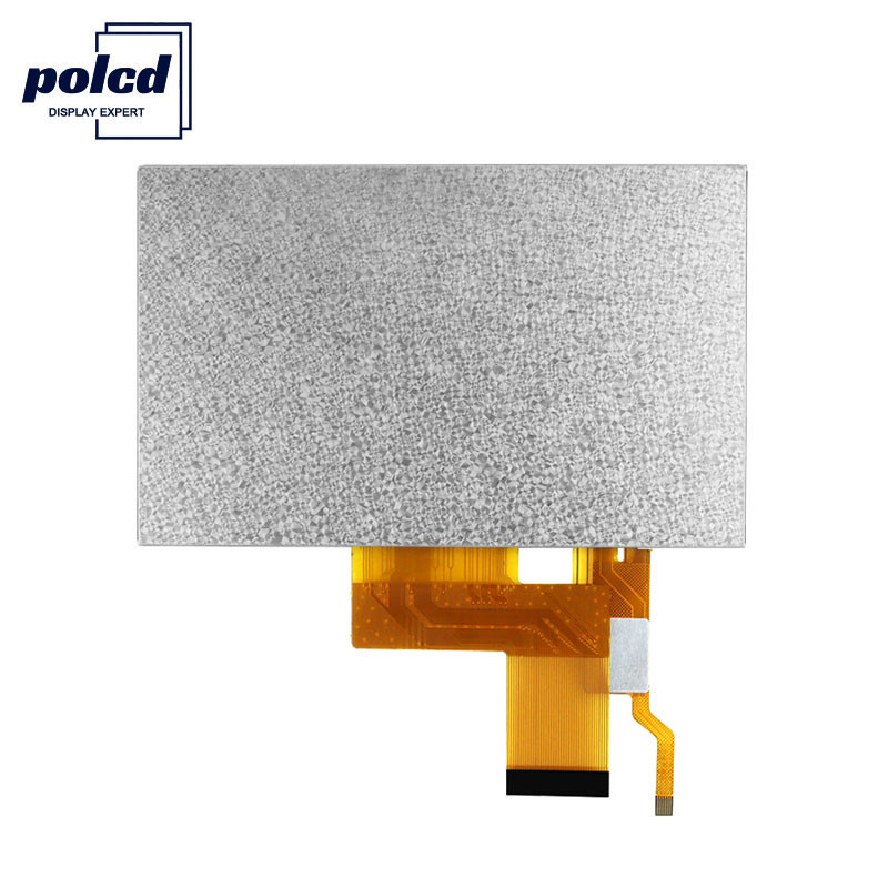Polcd 300 Nit IPS TFT LCD RGB 24 Bit 5 Inch Lcd-scherm Voor Pc ISO9001