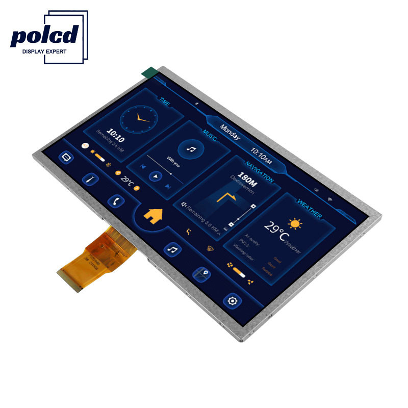 Polcd-resolutie 1024X600 10,1-inch lcd-scherm EK79001 Tft-displaymodule 750 Nit