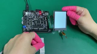Polcd 2,8-inch LCD-aanraakscherm