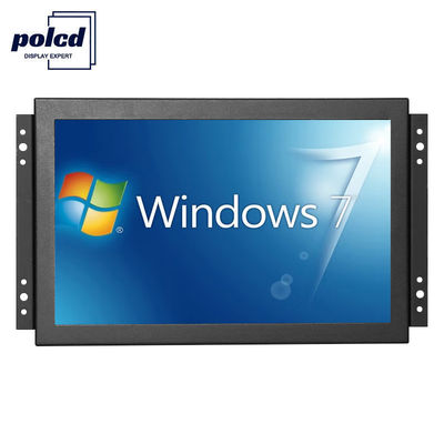 Polcd Industrial 10 Inch Capacitieve Touch Monitor VGA Computer LCD Display Open Frame