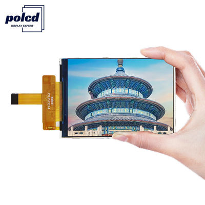 Polcd 3,5 inch TFT LCD-scherm 320x480 RGB doorlatende IPS kijkhoek