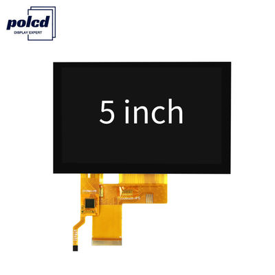 5 duimctp TFT LCD de Vertonings RGB 24bit Interface van de Touch screenmodule