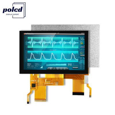 800x480 resolutie LCD Tft Display Panel RGB Color St7262 Capacitive Touch Panel