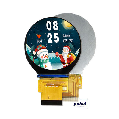 Polcd 2,1 inch 480x480 Kleine ronde cirkel schermpaneel SPI RGB-interface Circulair TFT LCD-scherm