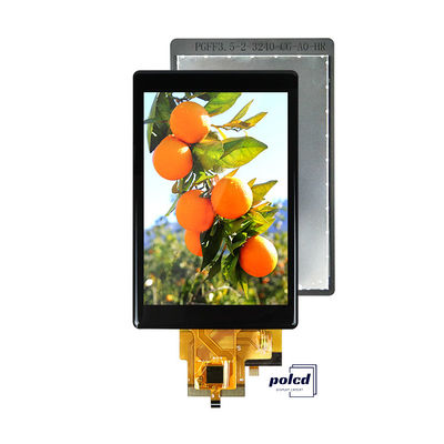 Polcd Custom 3,5 inch capacitieve touch panel 320x480 500nit RGB interface IPS Tft LCD display module