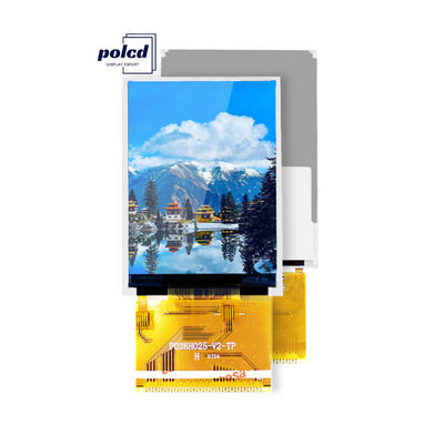 Polcd RoHS 2,8-inch HD TFT-display 8080 MCU Tft-lcd-display met 16 bits