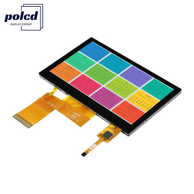 Polcd RGB 24 Bit Display 4.3 Inch ST7262E43 800x480 TFT Touchscreen