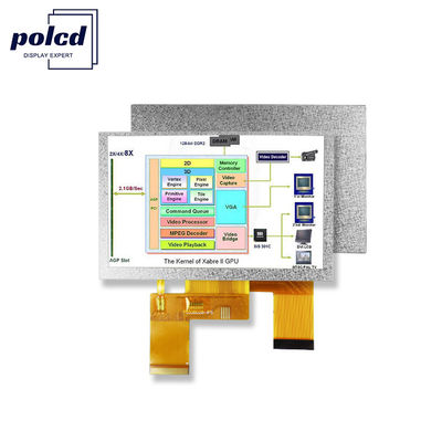 Polcd 800x480 5 inch vierkant beeldscherm LCD IPS View Angle LCD Screen 40pin ST7262 Drive TFT module