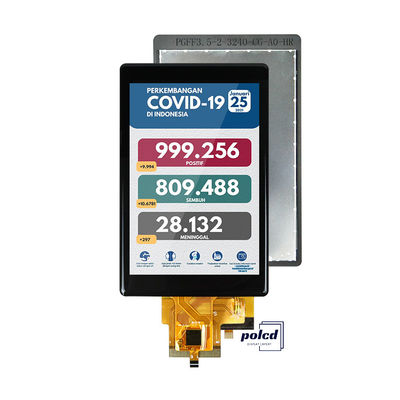Polcd Custom 3,5 inch 320x480 capacitieve touch panel 500nit ST7796U IPS Tft LCD display module