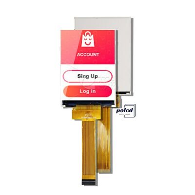 Polcd 2,8 inch TFT-scherm 240x320 IPS-scherm Hoog contrast 1200:1 TFT-paneel LCD-module